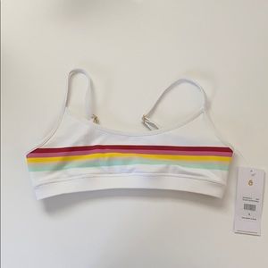 Spiritual gangster scoop sports bra